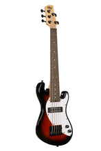Load image into Gallery viewer, Kala UBASS-SB5-TB-FS Solid Body 5-String U-Bass - Sunburst