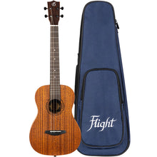Load image into Gallery viewer, Flight NUB500 Solid Top Baritone Ukulele - Natural