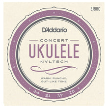 Load image into Gallery viewer, D'Addario Nyltech Concert Ukulele Strings 24-26