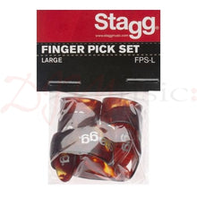 Load image into Gallery viewer, Stagg Plastic Thumb & Finger Picks