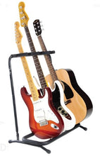 Load image into Gallery viewer, Fender Multi Folding Stand - 3 Guitars