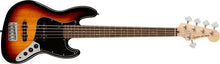 Load image into Gallery viewer, Squier Affinity Jazz 5 String Bass - 3 Tone Sunburst
