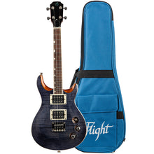 Load image into Gallery viewer, Flight Vanguard Solid Body Electric Guitar - Black
