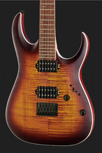 Load image into Gallery viewer, Ibanez RGA42FM-DEF RGA Series Flamed Maple Top Electric Guitar - Dragon Eye Burst