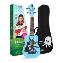 Load image into Gallery viewer, Octopus Academy Soprano Ukulele - Blue
