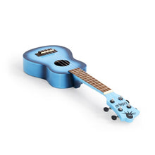 Load image into Gallery viewer, Octopus Academy Soprano Ukulele - Light Blue Burst