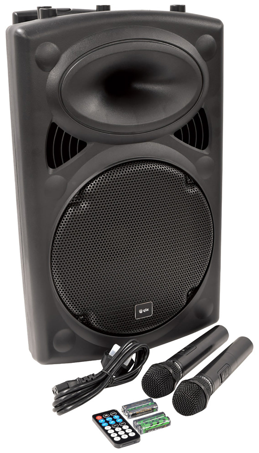 QTX QR Series 12' Portable PA – Lisburn Music Centre Shop