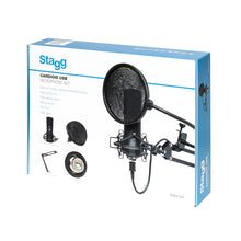 Load image into Gallery viewer, Stagg Cardioid USB Microphone Set