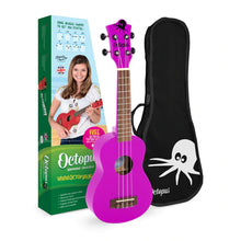 Load image into Gallery viewer, Octopus Academy Soprano Ukulele - Pink
