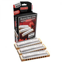 Load image into Gallery viewer, Hohner Marine Band 1896 Pro Pack