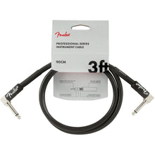 Load image into Gallery viewer, Fender Professional Series 3ft Angled Instrument Cable