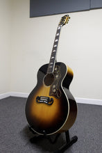 Load image into Gallery viewer, Sigma GJA-S200 Grand Jumbo Electro Acoustic Guitar w/ Softshell Gigbag - Vintage Sunburst
