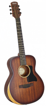 Load image into Gallery viewer, Adam Black 0-2TAVS Travel Guitar w/ Armrest Bevel &amp; Gigbag - Vintage Sunburst
