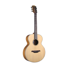Load image into Gallery viewer, Bromo BAA8S Appalachia Mini Jumbo Acoustic Guitar - Natural
