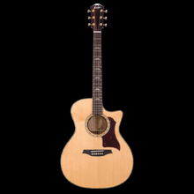 Load image into Gallery viewer, Bromo BAN2CE Electro-Acoustic Grand Auditorium Guitar - Natural
