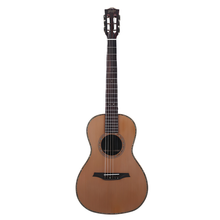 Load image into Gallery viewer, Bromo BAR6E Rocky Mountain Parlour Electro-Acoustic Guitar w/ Gigbag - Natural

