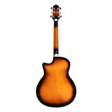 Load image into Gallery viewer, Crafter Noble Series Small Jumbo Electro Acoustic Guitar - Vintage Sunburst

