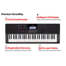 Load image into Gallery viewer, Casio CTX700 61 Key Electronic Keyboard
