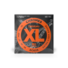 Load image into Gallery viewer, D&#39;Addario XL Chrome Flatwound 10-48 Extra Light Gauge Electric Guitar Strings - ECG23
