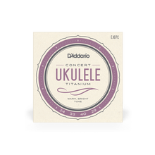 Load image into Gallery viewer, D&#39;Addario Concert Ukulele Titanium Strings - EJ87C
