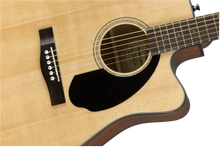 Load image into Gallery viewer, Fender CD-60SCE Electro-Acoustic Dreadnought Cutaway Guitar - Natural
