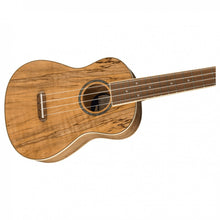 Load image into Gallery viewer, Fender Zuma Exotic Concert Ukulele - Natural Spalted Maple
