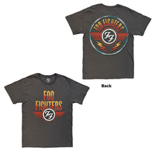 Load image into Gallery viewer, Foo Fighters Unisex T-shirt: Wings (Charcoal Grey)
