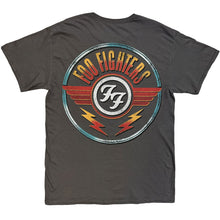 Load image into Gallery viewer, Foo Fighters Unisex T-shirt: Wings (Charcoal Grey)
