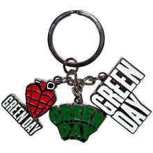 Load image into Gallery viewer, Green Day Keychain : Logo Charms
