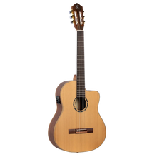 Load image into Gallery viewer, Ortega RCE131SN Electro-Acoustic Classical Guitar w/Gigbag - Natural
