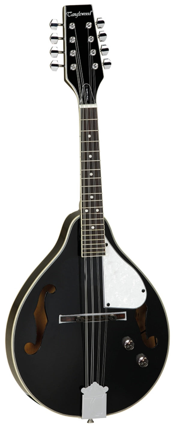 Tanglewood Union Series Electro-Acoustic Mandolin - Black Gloss