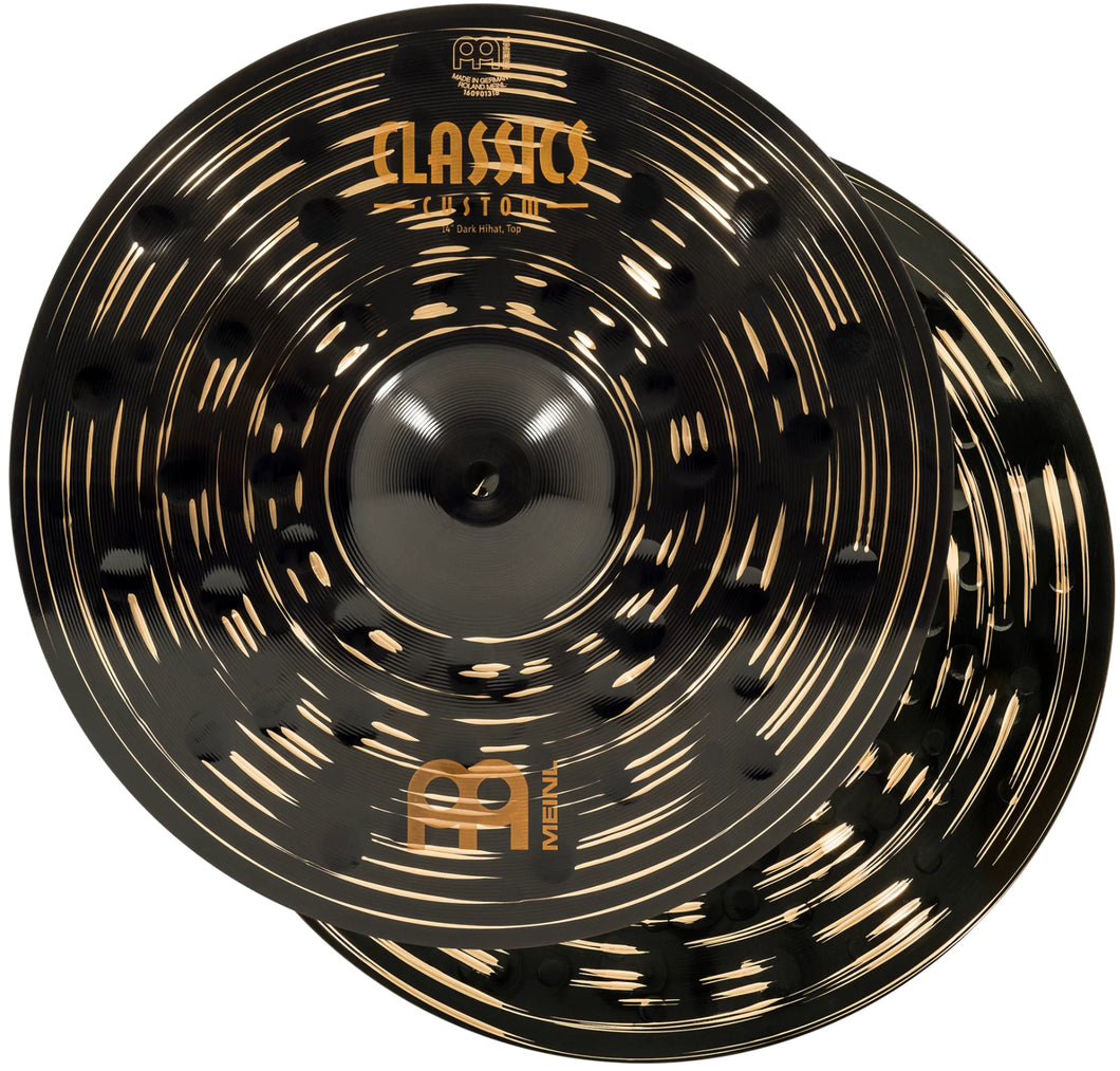 Meinl Classics Custom Dark 14” Dark Hi-Hat - CC14DAH