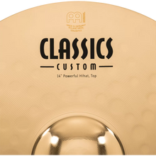 Load image into Gallery viewer, Meinl Classics Custom Brilliant 14” Powerful Hi-Hat - CC14PH-B
