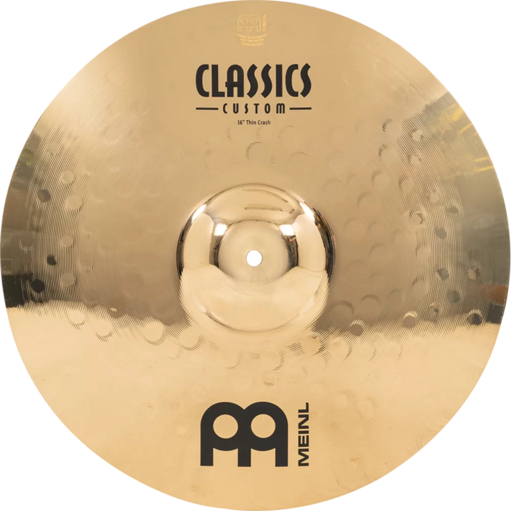 Meinl Classics Custom Brilliant 16” Thin Crash - CC16TC-B