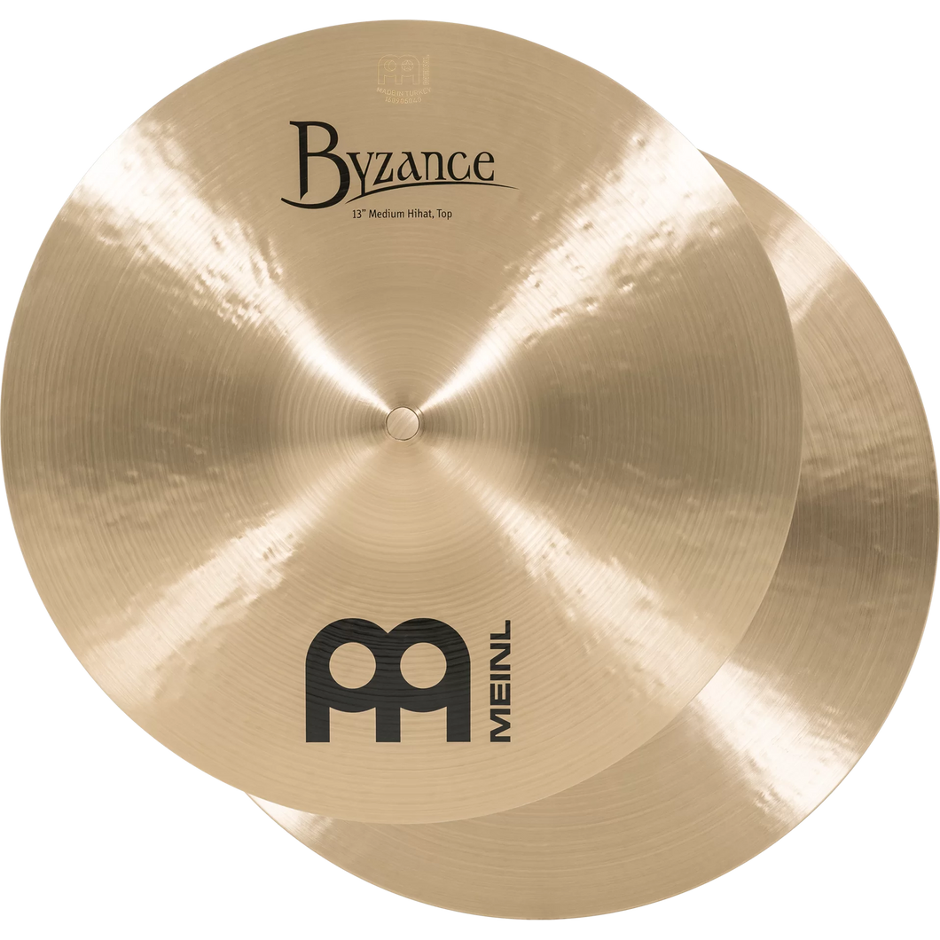 Meinl Byzance Traditional 13” Medium Hi-Hat - B13MH