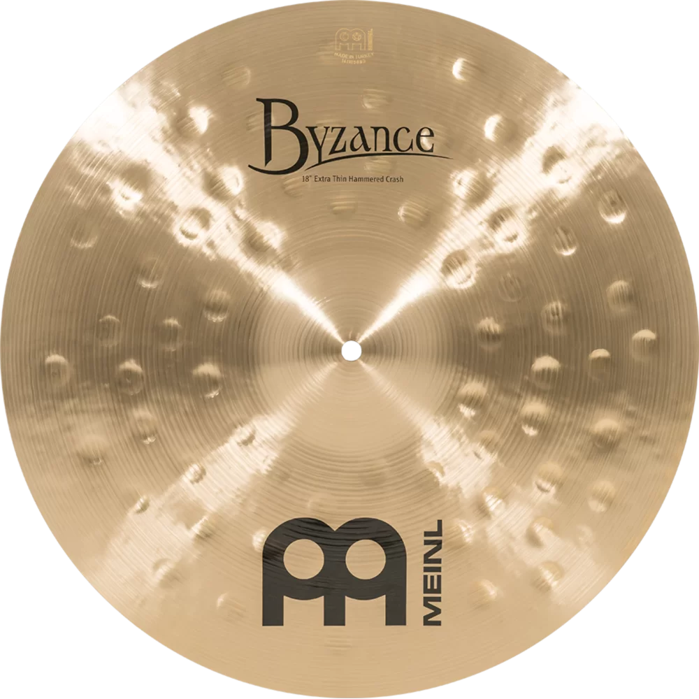 Meinl Byzance Traditional 18” Extra Thin Hammered Crash - B18ETHC