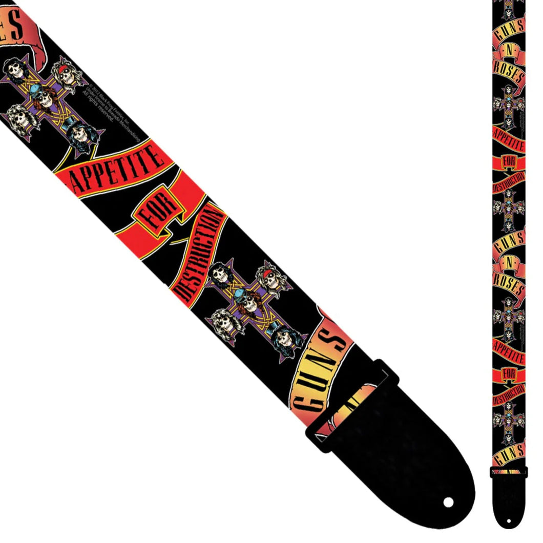 Perri’s Licensed Guitar Strap - Guns ‘N’ Roses