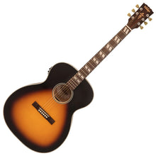 Load image into Gallery viewer, Vintage Historic Series Electro Acoustic Orchestral Guitar - Vintage Sunburst
