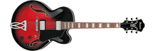 Load image into Gallery viewer, Ibanez AF75 Artcore Series Hollow Body Electric Guitar - Transparent Red Sunburst
