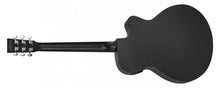 Load image into Gallery viewer, Tanglewood Blackbird Series Electro Acoustic Super Folk Cutaway Left Handed - Smokestack Black Satin
