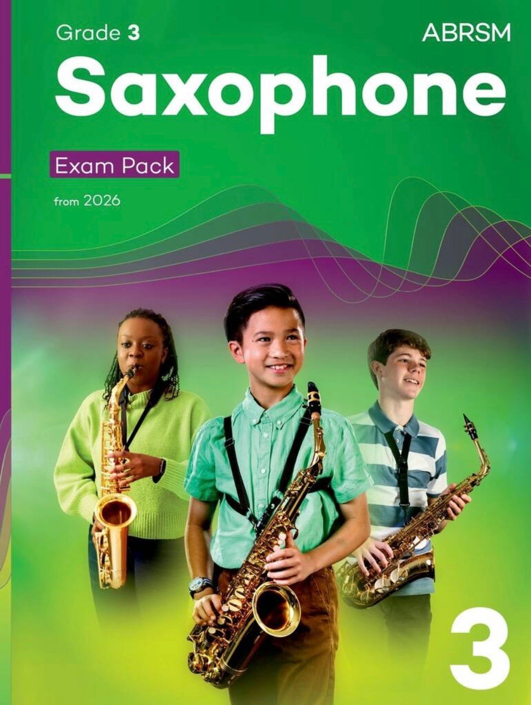ABRSM Saxophone Exam Pack from 2026 - Grade 3