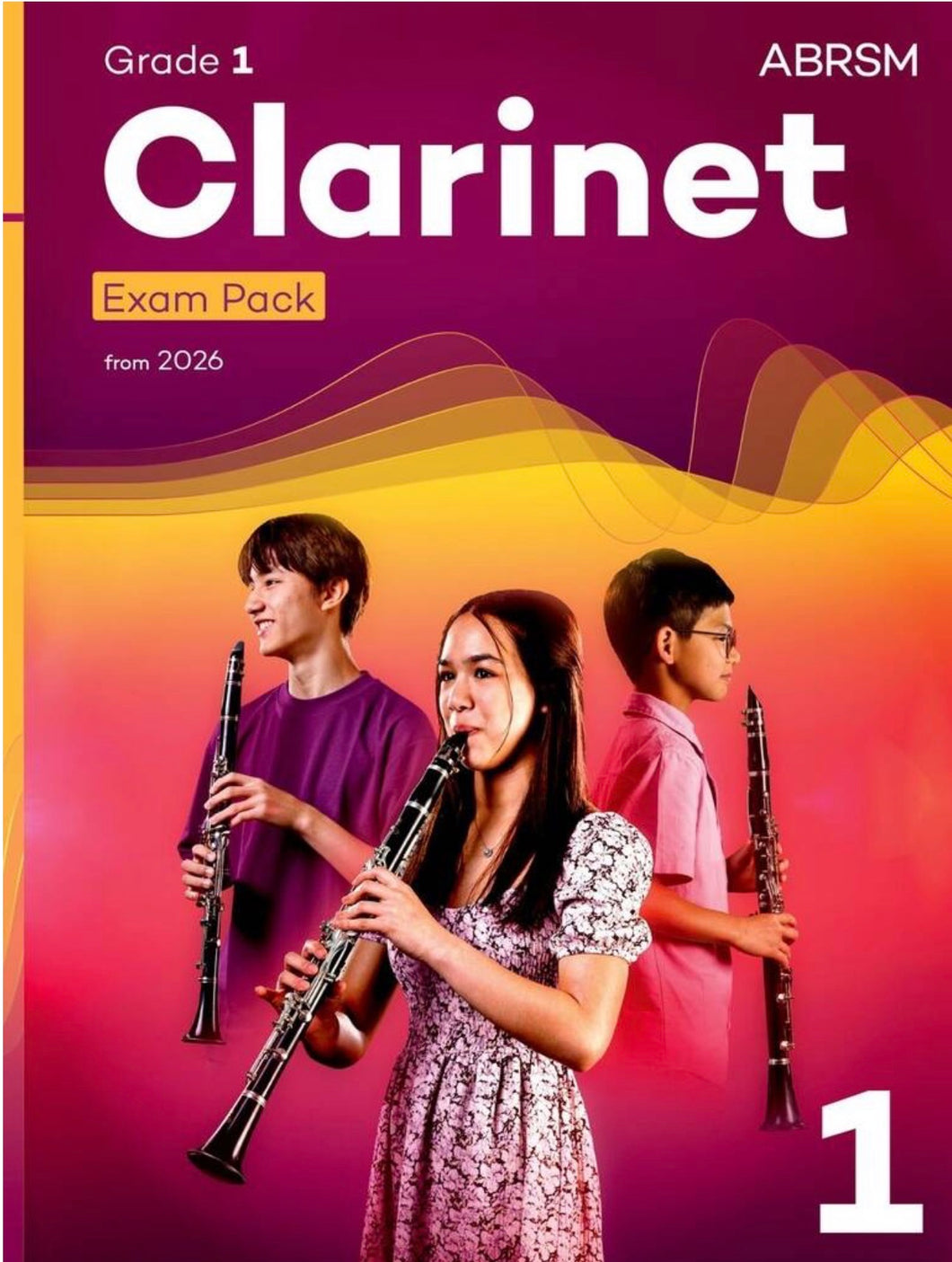 ABRSM Clarinet Exam Pack from 2026 - Grade 1