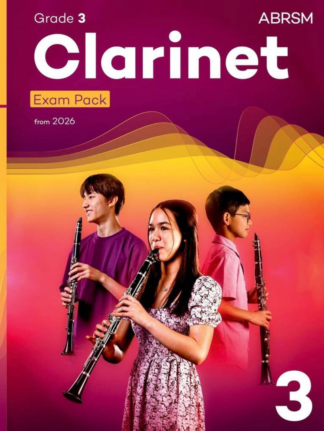 ABRSM Clarinet Exam Pack from 2026 - Grade 3