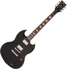 Load image into Gallery viewer, Vintage V69 Coaster Series Electric Guitar - Gloss Black
