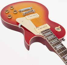 Load image into Gallery viewer, Vintage V100 ReIssued ‘ Twin Soapbar’ Electric Guitar - Cherry Sunburst
