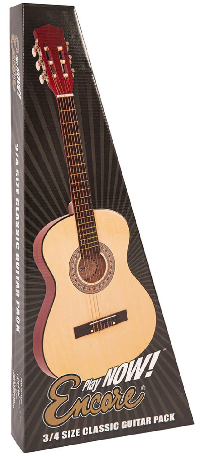 Encore 1/2 Classical Guitar Outfit - Natural