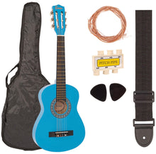 Load image into Gallery viewer, Encore 1/2 Classical Guitar Outfit - Blue
