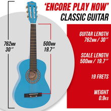 Load image into Gallery viewer, Encore 1/2 Classical Guitar Outfit - Blue
