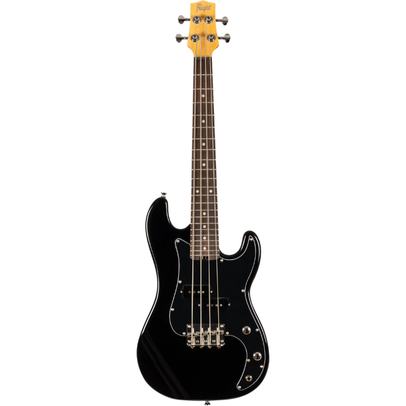Flight Solid Body Electric Mini Bass Lite - Black