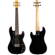 Load image into Gallery viewer, Flight Solid Body Electric Mini Bass Lite - Black
